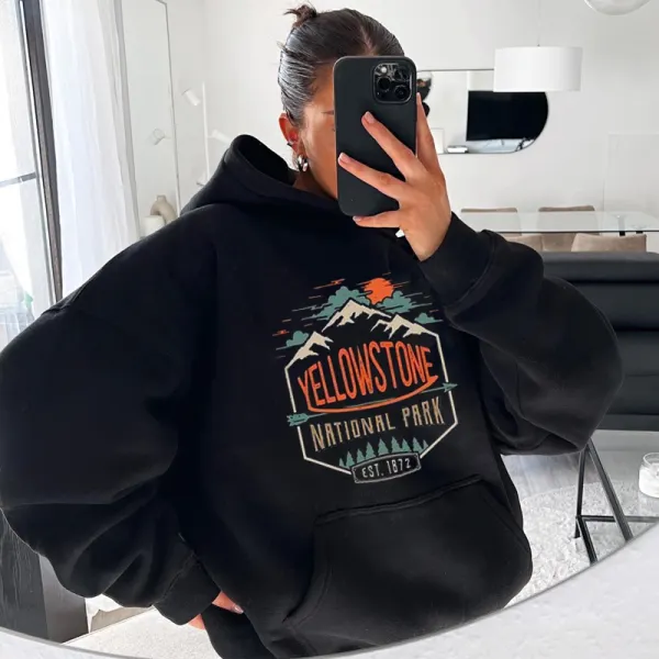 YELLOWSTONE NATIONAL PARK Casual Hoodie - Ootdyouth.com 