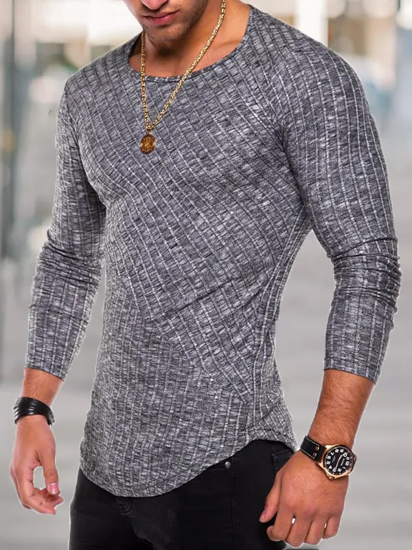 Men's All-match Casual Knitted Top - Sunshinenice.com 