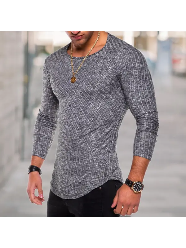 Men's All-match Casual Knitted Top - Viewbena.com 