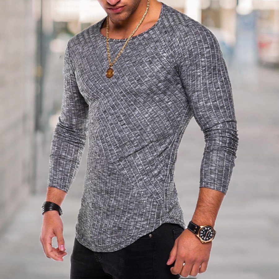 

Men's All-match Casual Knitted Top