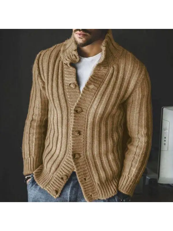 Men's Mammoth Knited Cardigan - Anrider.com 