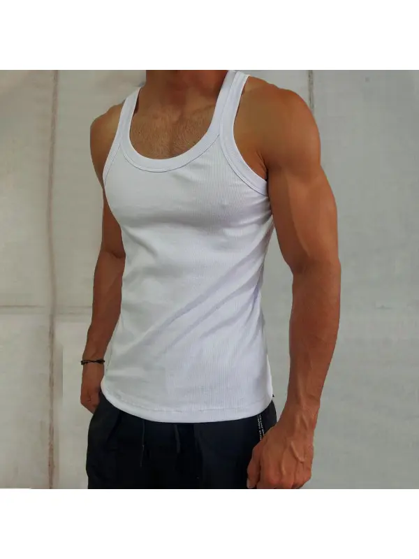 Men's Slim Inside Casual Sleeveless Vest - Localziv.com 