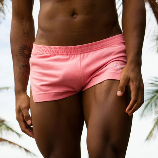 Men's Solid Color Summer Shorts - Keymimi.com 