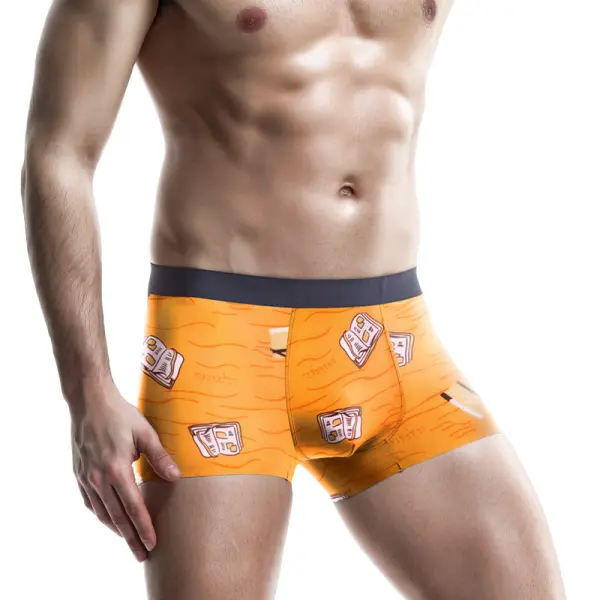 Men's Design Print Briefs - Mobivivi.com 