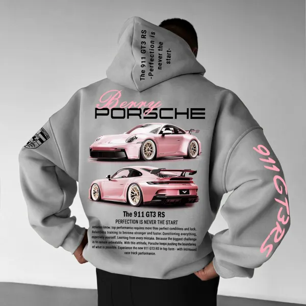 Oversize Sports Car 911 GT3RS Hoodie - Manlyhost.com 