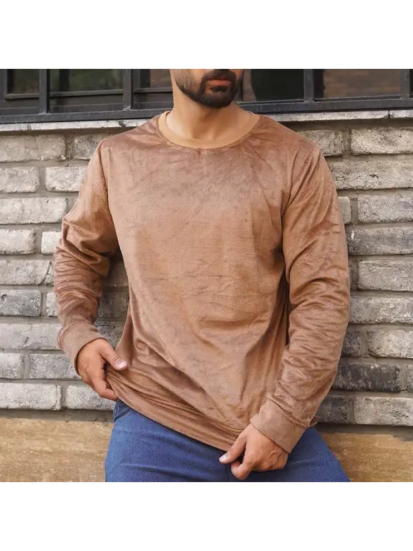 Street Casual Long Sleeve T-Shirt - Anrider.com 