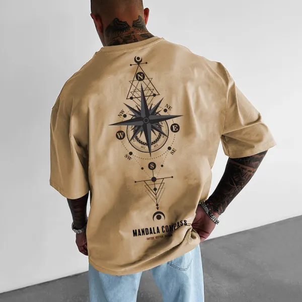 Casual Loose Printed T-shirt - Rabclub.com 