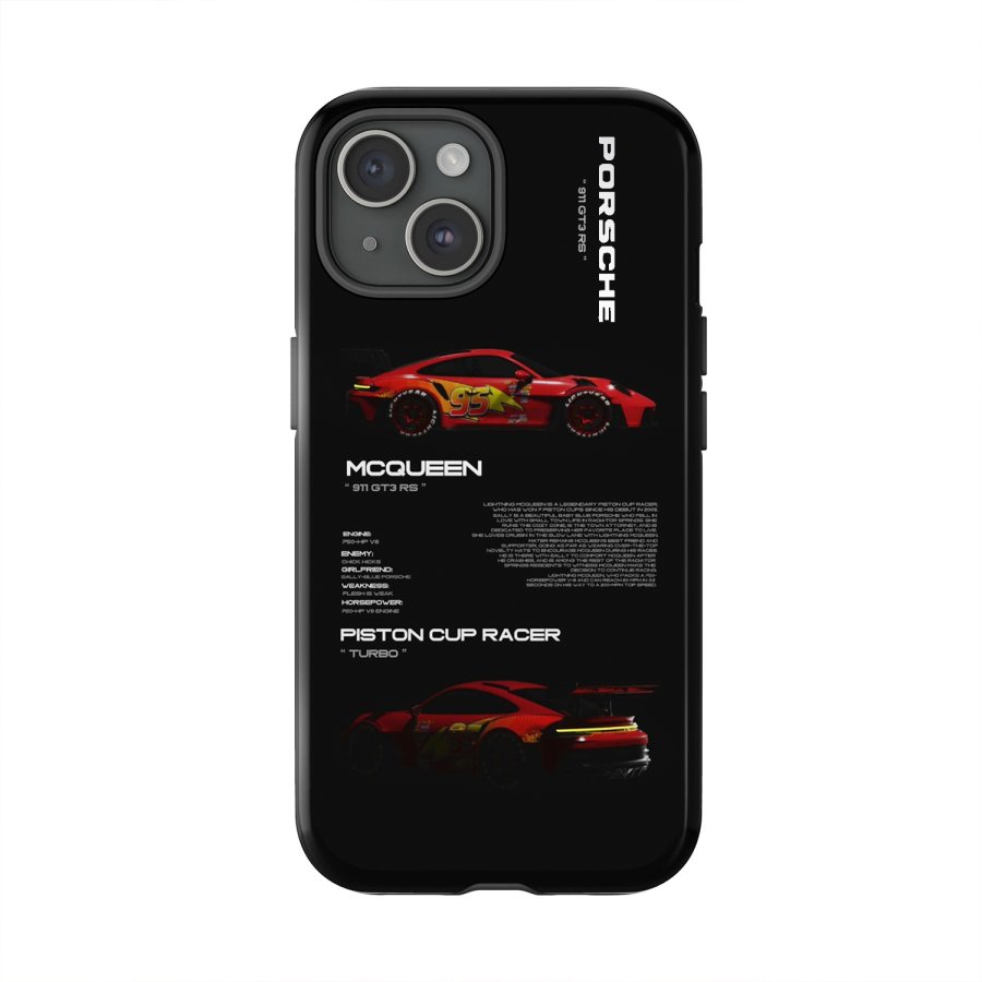 

'Black & Red Racing' Double Layer Hard Case