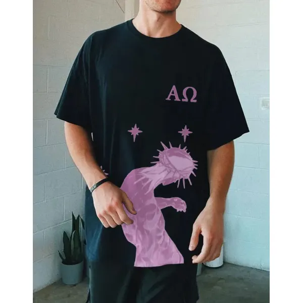 The Beginning And The End Print T-shirt - Spiretime.com 