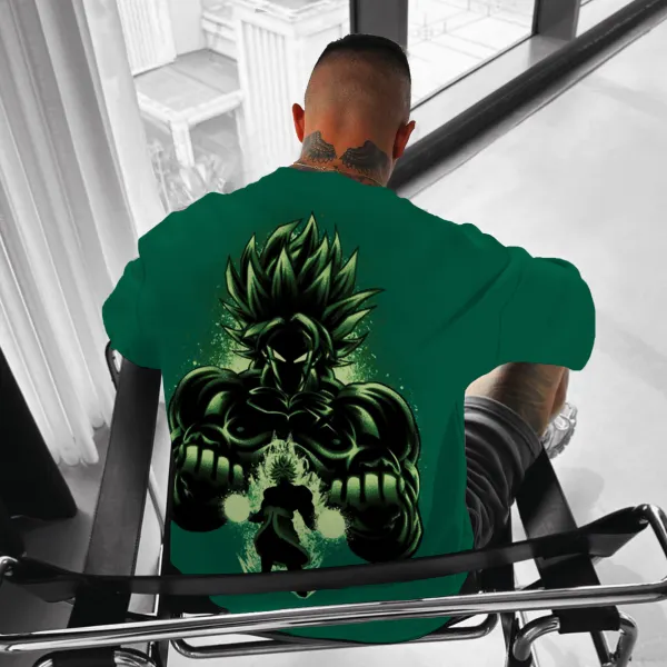 Unisex Broly Printed T-shirt - Wayrates.com 