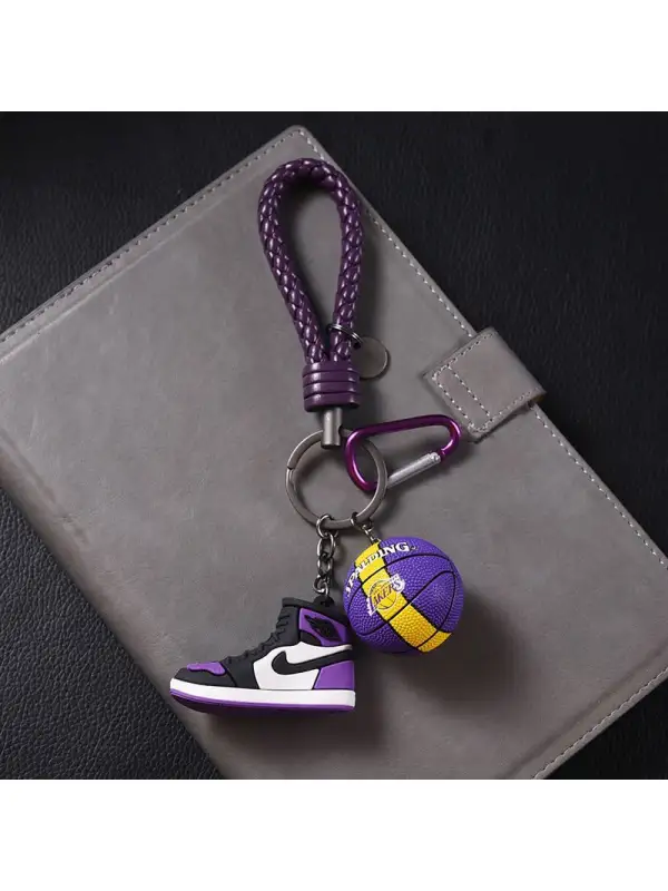 Mini Basketball Shoes Keychain - Timetomy.com 