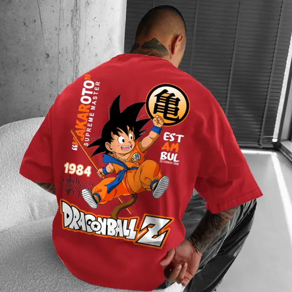 Unisex Oversized Goku Boy T-Shirt - Kalesafe.com 