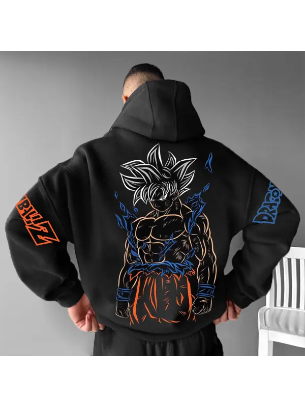 Unisex Dragon Ball Goku Printed Sweatshirt - Timetomy.com 