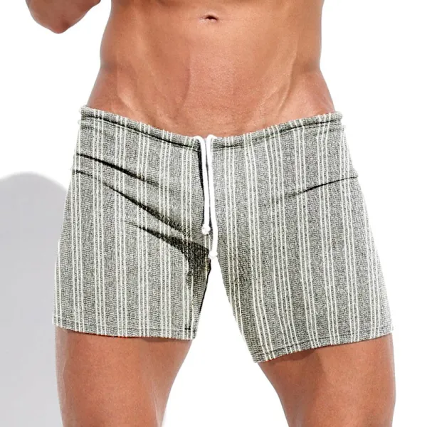 Striped Tight Sexy Shorts - Fineyoyo.com 