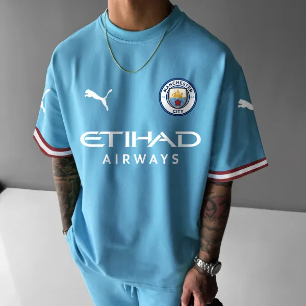 Manchester City Jersey Tee - Cotosen.com