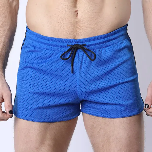 Men's Sexy Mesh Sports Shorts - Elementnice.com 