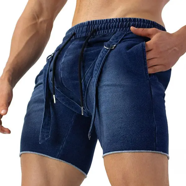 Men's Sexy Pocket Metal Webbing Shorts - Elementnice.com 