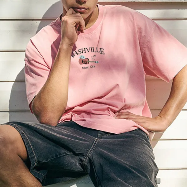 Men's Holiday Casual T-shirt - Ootdyouth.com 
