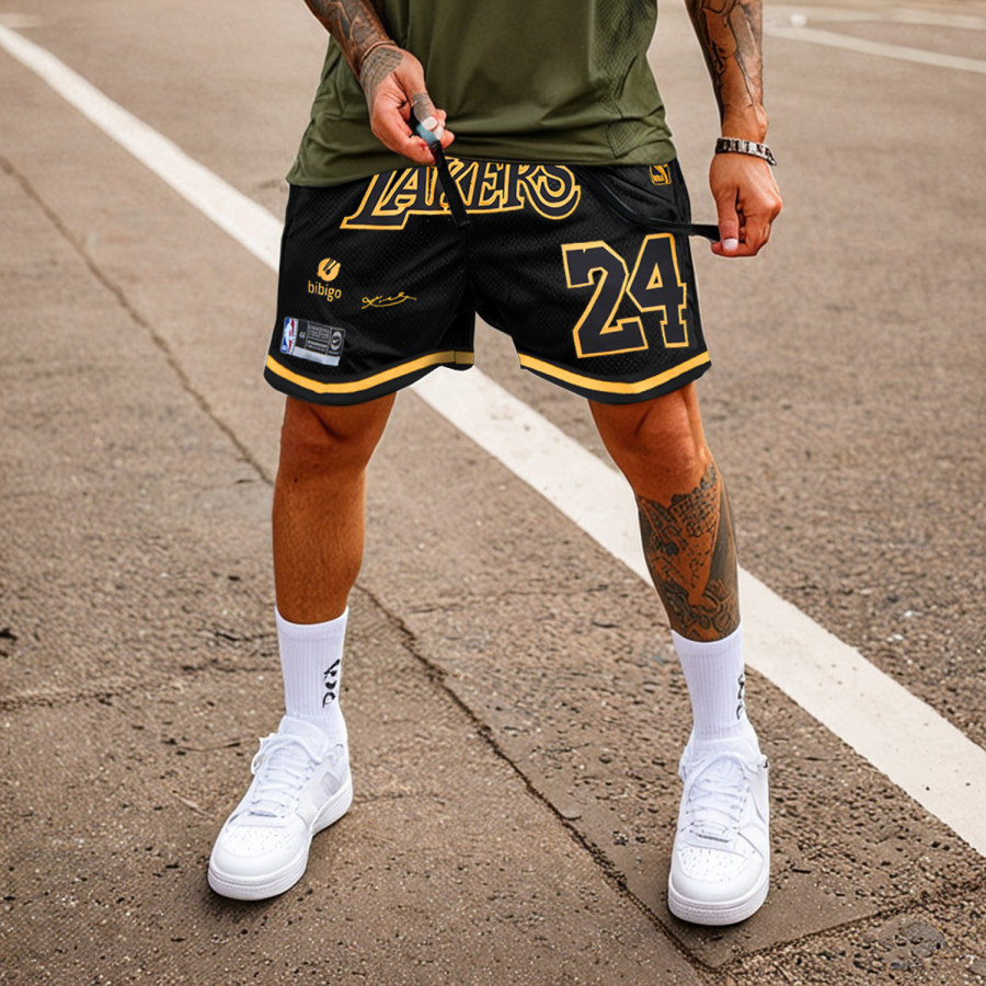 

Basketball Contrast Design Sports Shorts