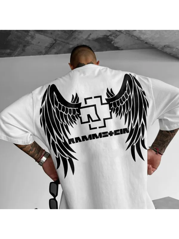 Unisex Casual Rammstein T-shirt - Valiantlive.com 