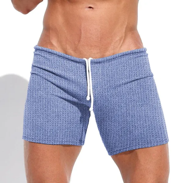 Lace Solid Color Tight-fitting Basic Shorts - Anurvogel.com 
