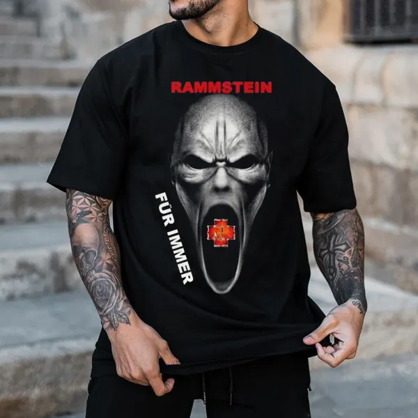 Unisex Casual Rammstein T-shirt - Trisunshine.com 