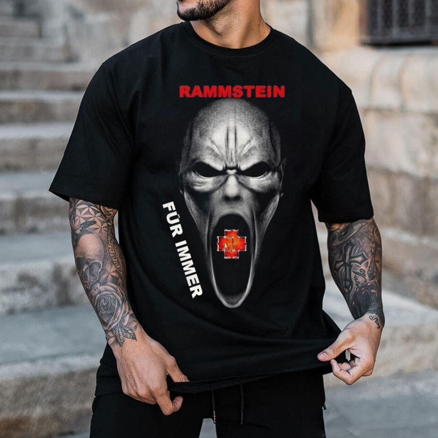 

Unisex Casual Rammstein T-shirt