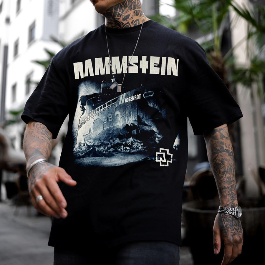 

Unisex Casual Rammstein T-shirt