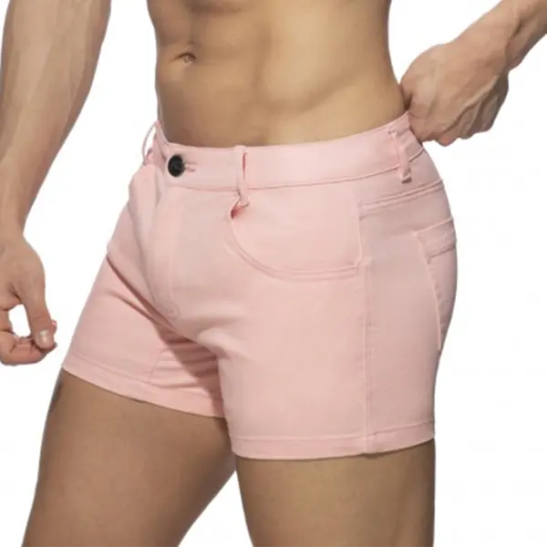 Men's Macaron Short Trousers - Ootdyouth.com 