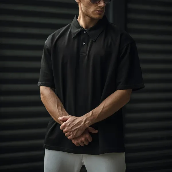Men's Casual Polo Shirt - Ootdyouth.com 