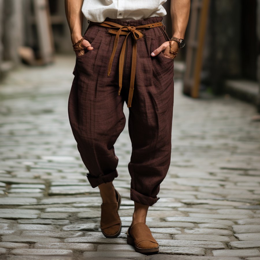 

Men's Linen Casual Pants