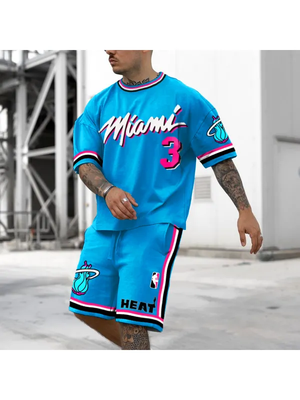 Men's Basketball Jersey Shorts Set - Timetomy.com 