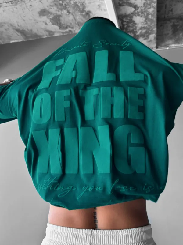 Unisex Casual Fall Of The King T-shirt - Sunshinetip.com 