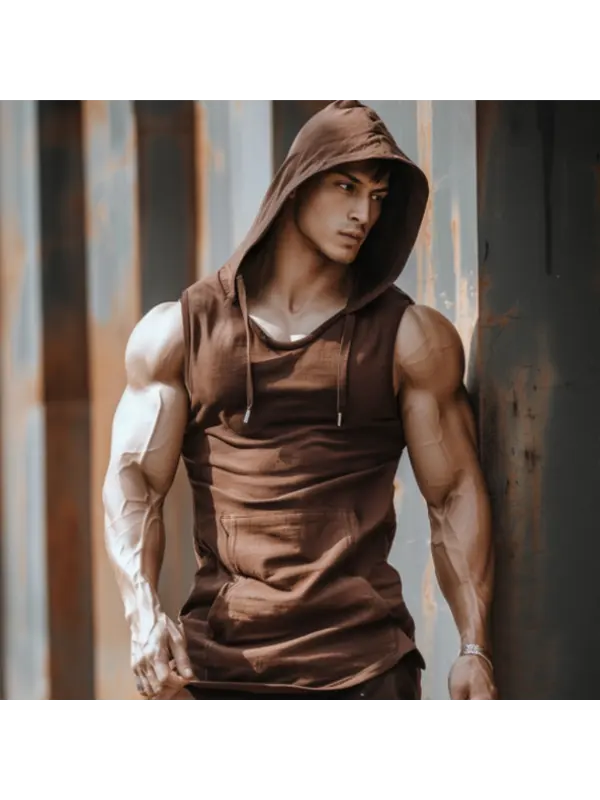 Power Pioneer Hooded Vest - Ootdmw.com 