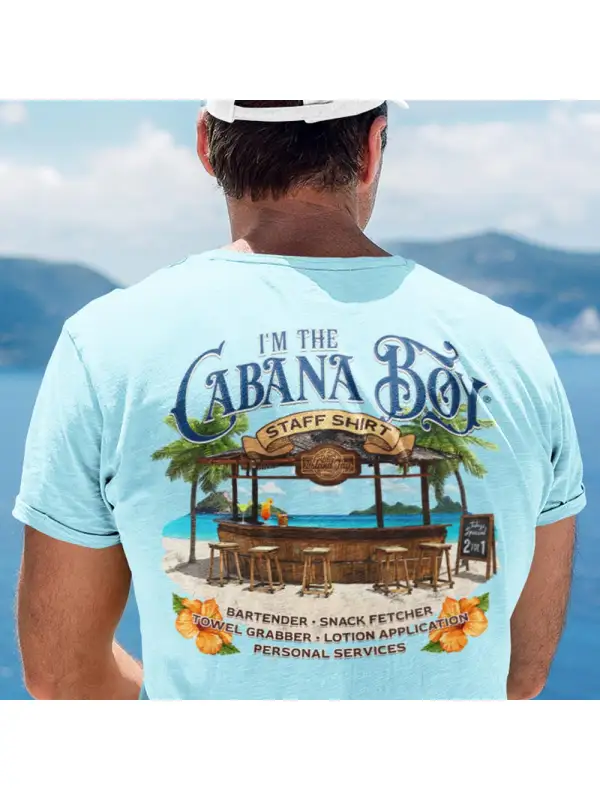 I'm The Cabana Boy STAFF T-Shirt - Ootdmw.com 