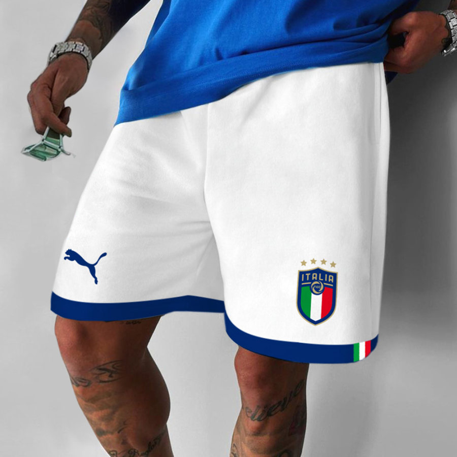 

Unisex Casual Nazionale Of Italian Style Shorts