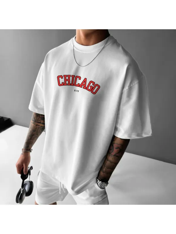 Unisex Casual Chicago Tee - Anrider.com 