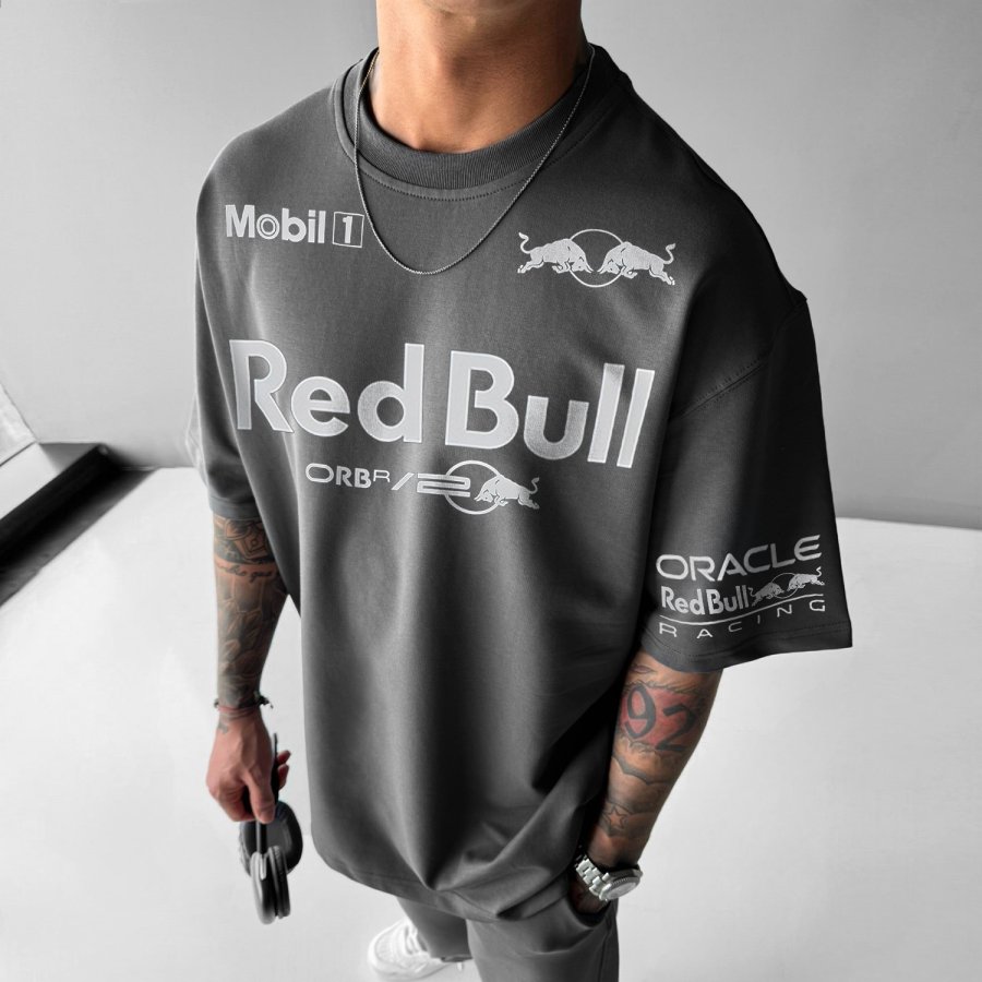 

Oversized Red Bull Tee