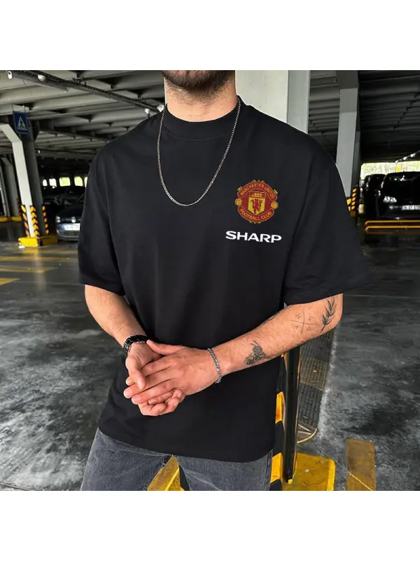 Men's Printed Casual Sports T-shirt - Ootdmw.com 