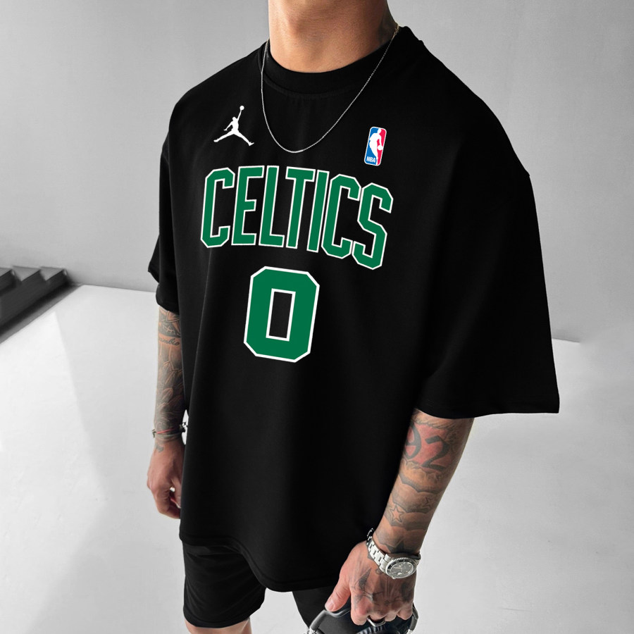 

Team Letter Printed Oversized T-shirt