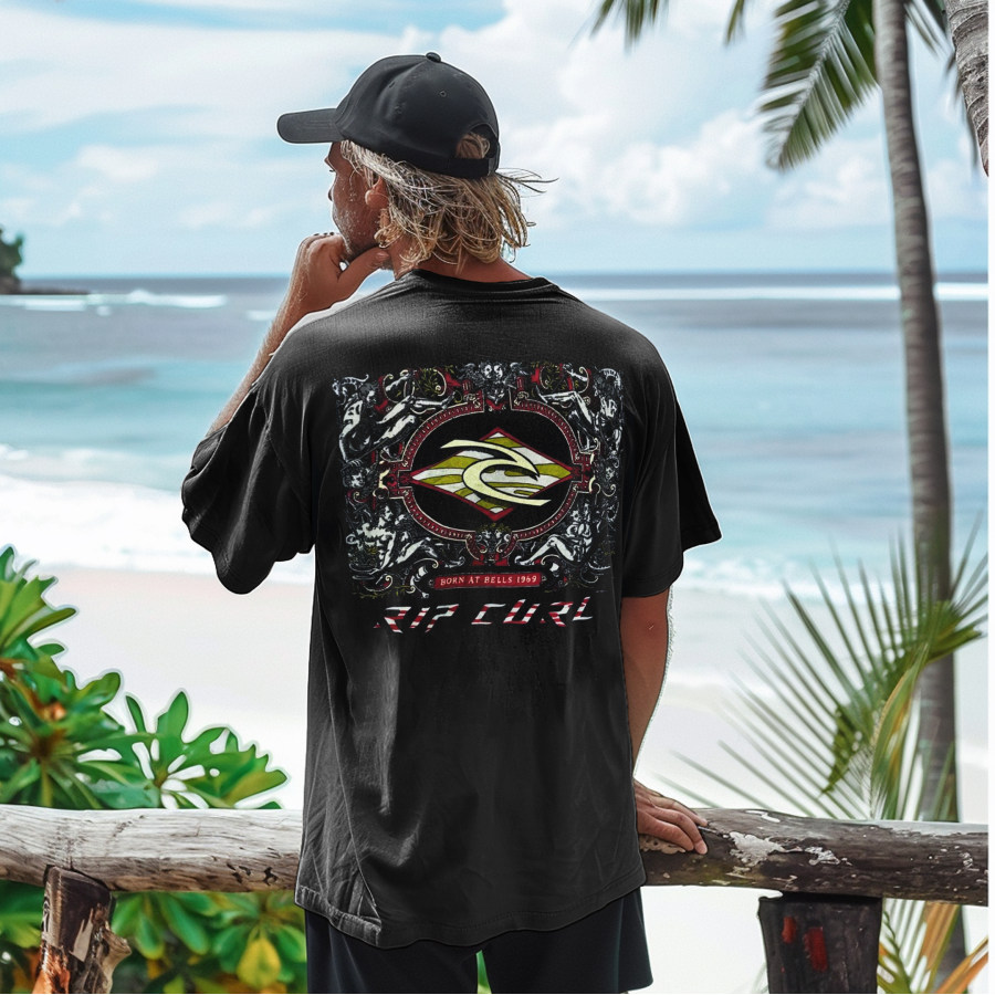 

Unisex Vintage Rip Curl Surf Casual T-shirt