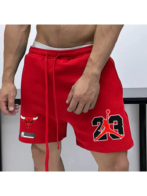 Unisex Casual Basketball Print Shorts - Timetomy.com 