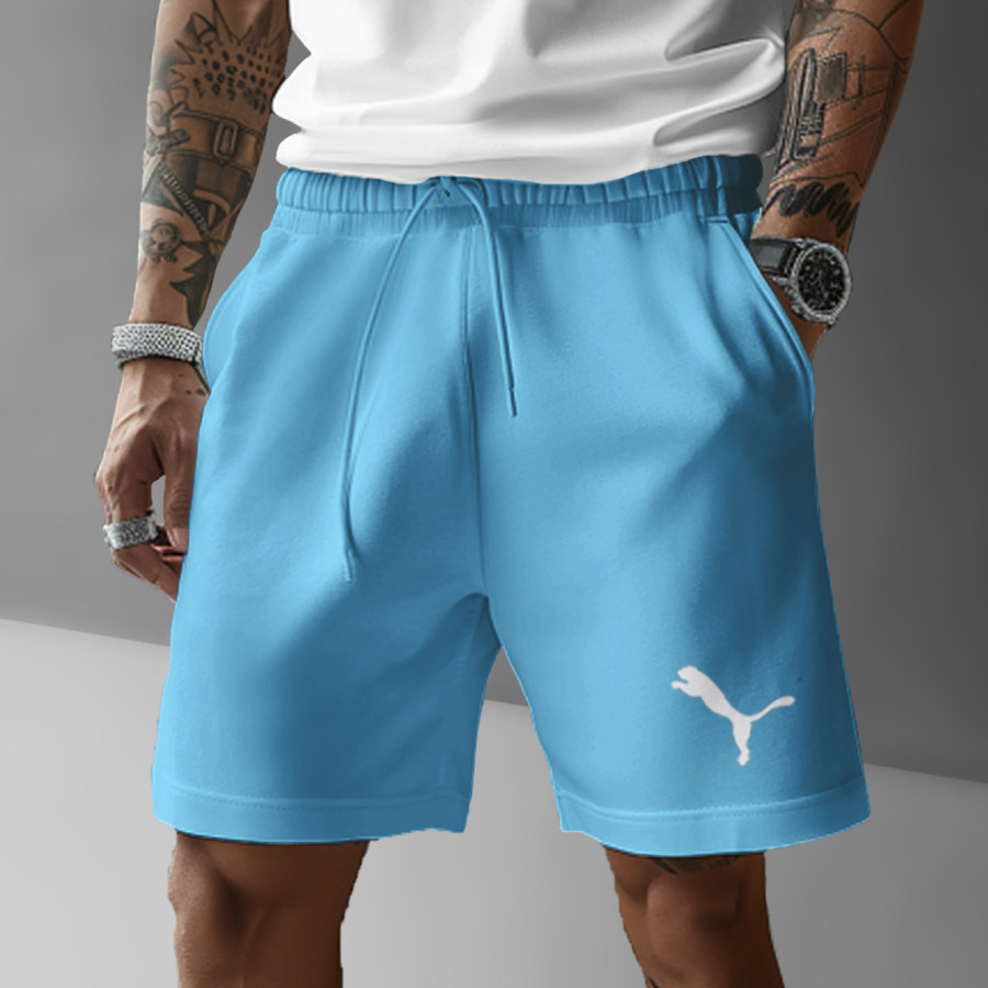 

Unisex Simple Casual Printed Shorts