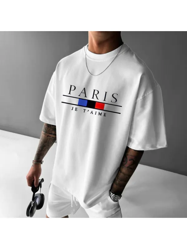 Unisex Paris Graphic T-Shirt - Anrider.com 