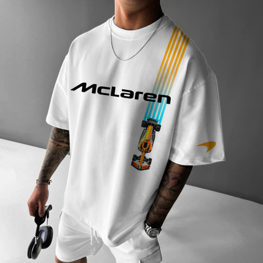 

Men's Racing McLaren Graphic Print T-Shirt