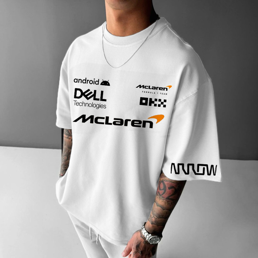 

Men's Racing McLaren Printed T-shirt