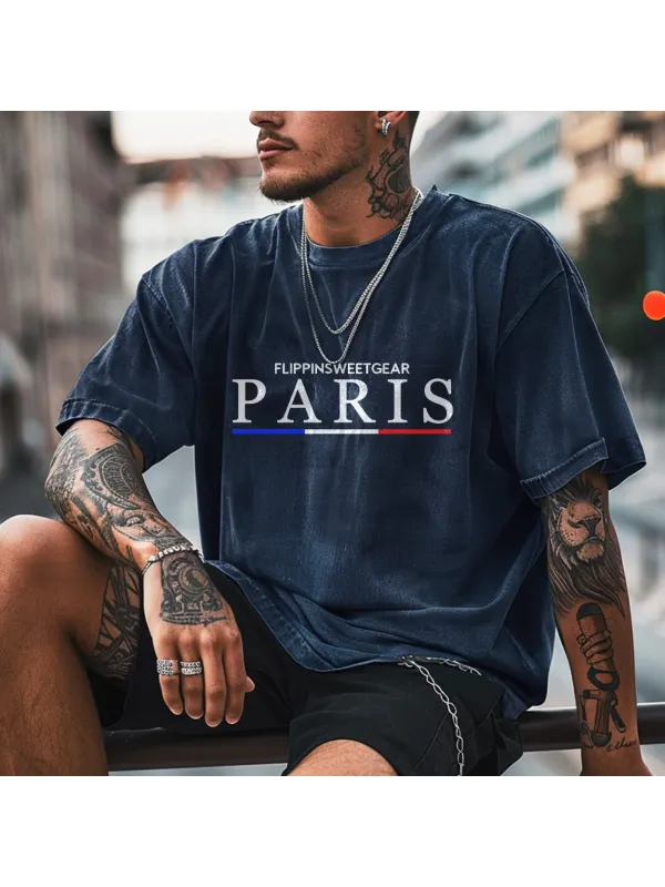 Unisex VintageParis France 2024 T-shirt - Timetomy.com 