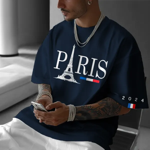 Unisex Paris France 2024 National T-shirt - Dozenlive.com 