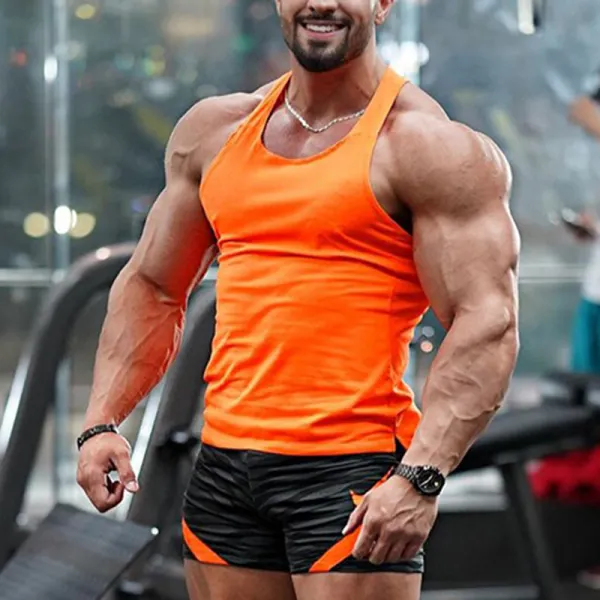 Men's Comfortable Sports Fitness Vest - Ootdyouth.com 