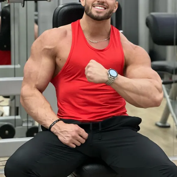 Men's Comfortable Sports Fitness Vest - Ootdyouth.com 